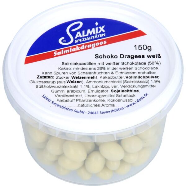 SALMIX Schoko Dragees weiß 150 g