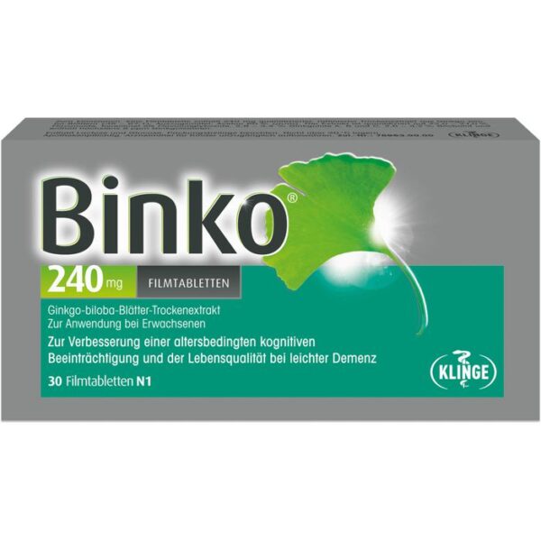 BINKO 240 mg Filmtabletten 30 St.