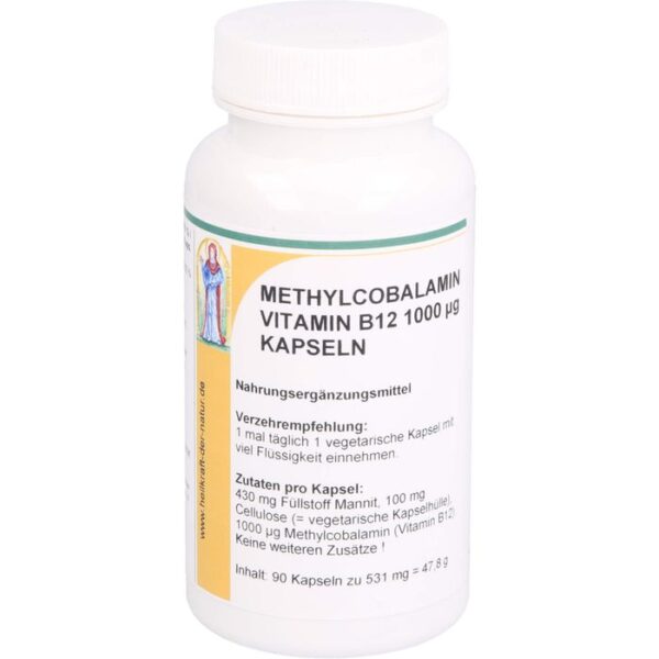 METHYLCOBALAMIN 1000 µg Vitamin B12 Kapseln 90 St.