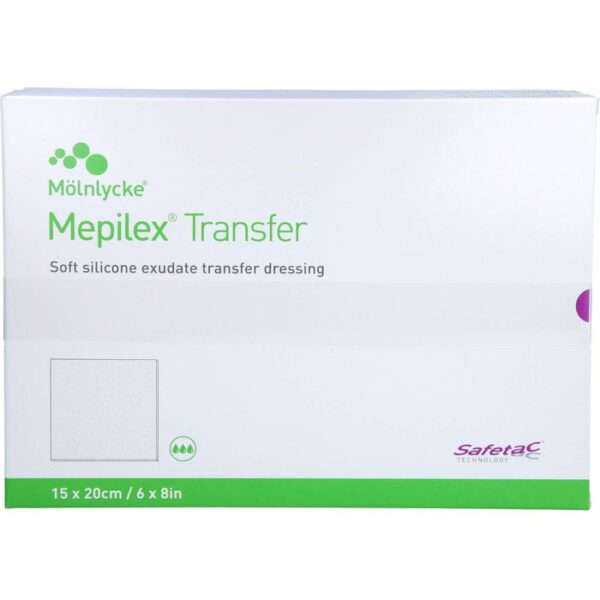 MEPILEX Transfer Schaumverband 15x20 cm steril 10 St.