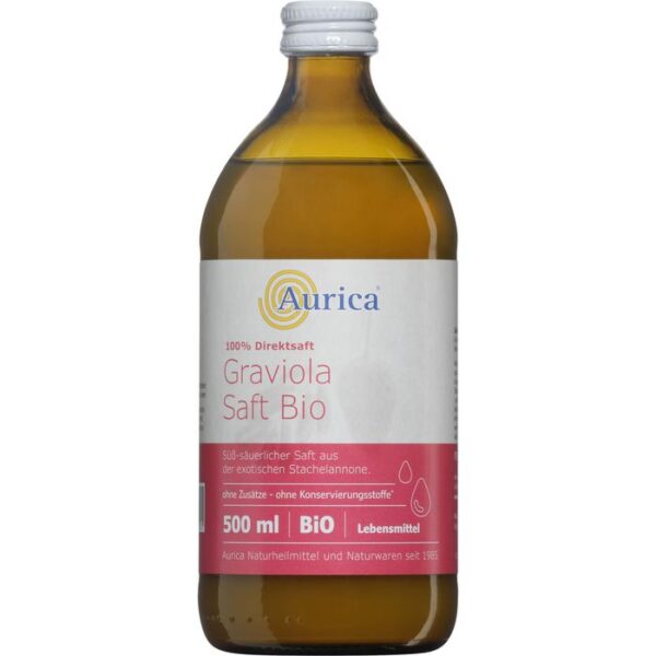 GRAVIOLA DIREKTSAFT Bio 100% 500 ml