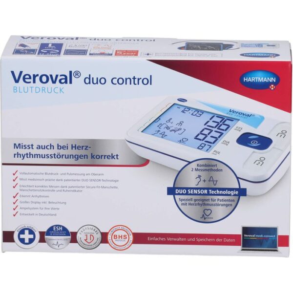 VEROVAL duo control OA-Blutdruckmessgerät large 1 St.