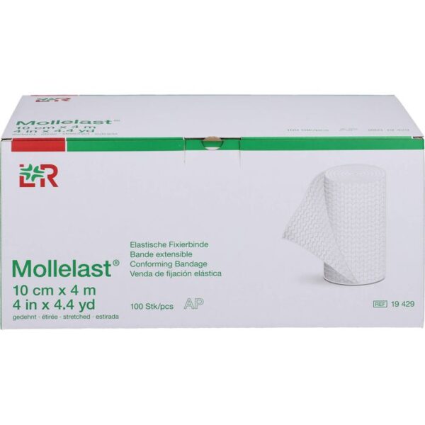 MOLLELAST Binden 10 cmx4 m weiß lose 100 St.