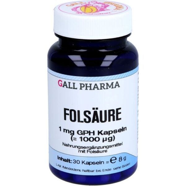 FOLSÄURE 1 mg GPH Kapseln 30 St.