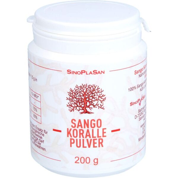 SANGO KORALLE naturrein Pulver 200 g