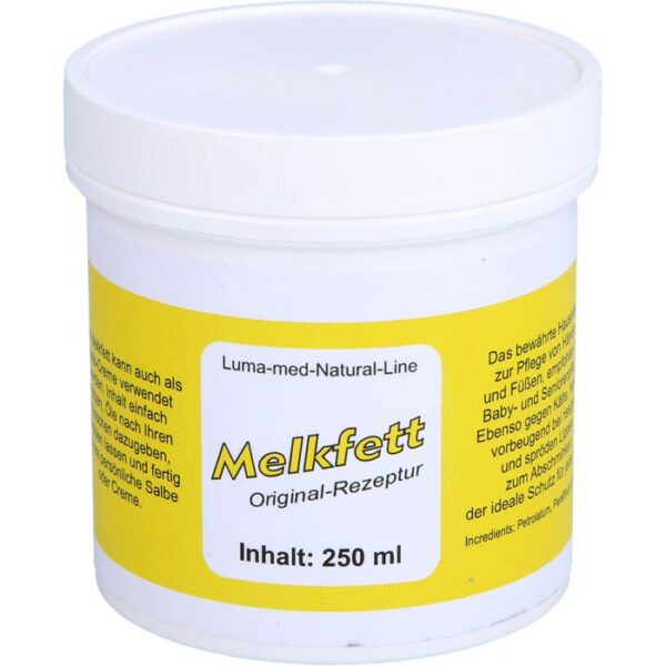 MELKFETT NATUR Creme 250 ml