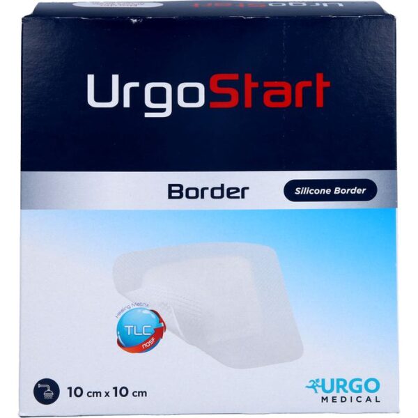 URGOSTART Border 10x10 cm Schaumstoffwundverband 10 St.