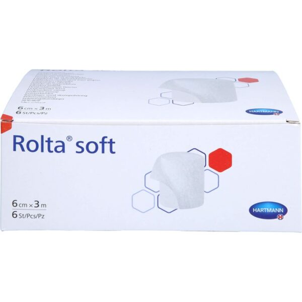 ROLTA Soft Synth.-Wattebinde 6 cmx3 m 6 St.