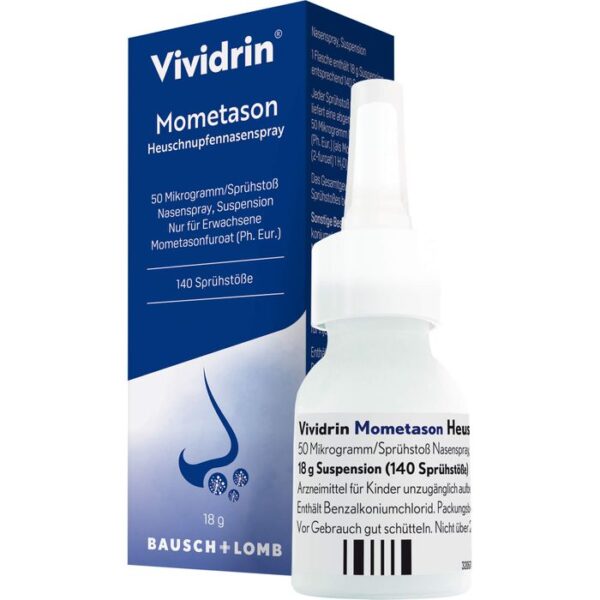 VIVIDRIN Mometason Heuschn.Nspr.50µg/Sp. 140SprSt. 18 g