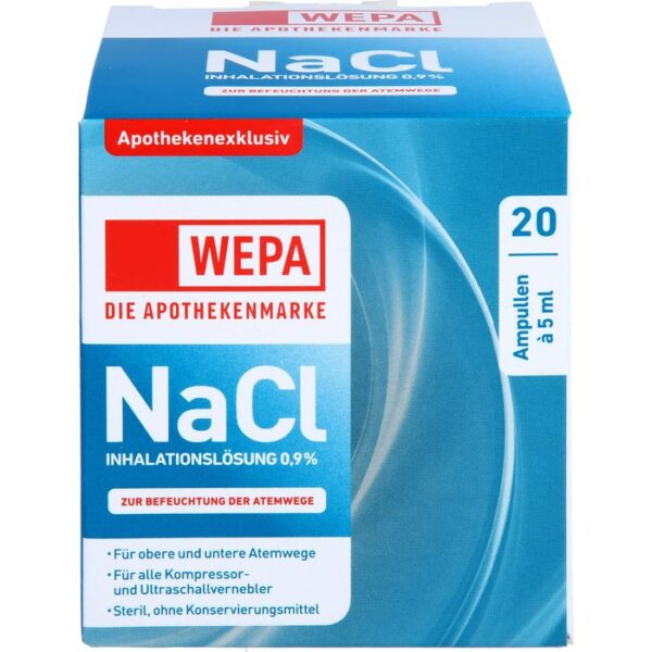 WEPA Inhalationslösung NaCl 0,9% 100 ml