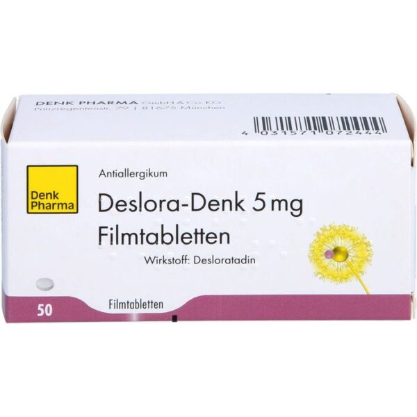 DESLORA-Denk 5 mg Filmtabletten 50 St.