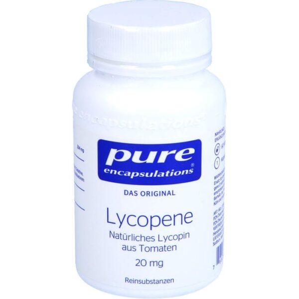 PURE ENCAPSULATIONS Lycopene 20 mg Kapseln 60 St.