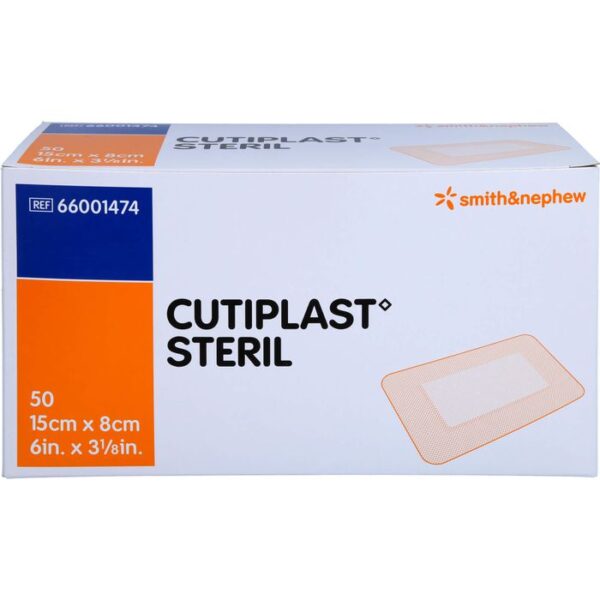 CUTIPLAST steril Wundverband 8x15 cm 50 St.