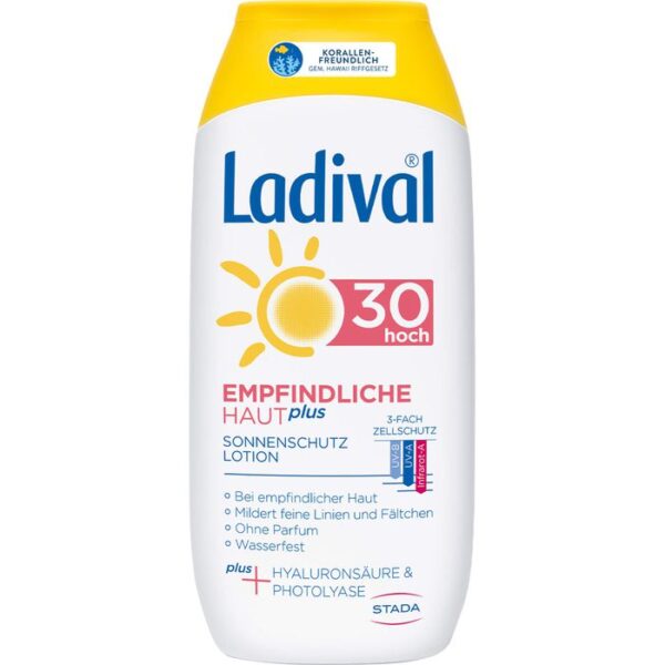 LADIVAL empfindliche Haut Plus LSF 30 Lotion 200 ml