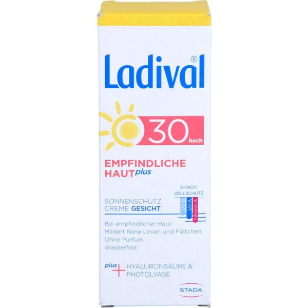 LADIVAL empfindliche Haut Plus LSF 30 Creme 50 ml