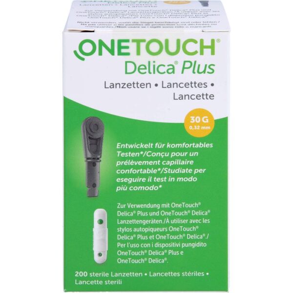 ONE TOUCH Delica Plus Nadellanzetten 200 St.