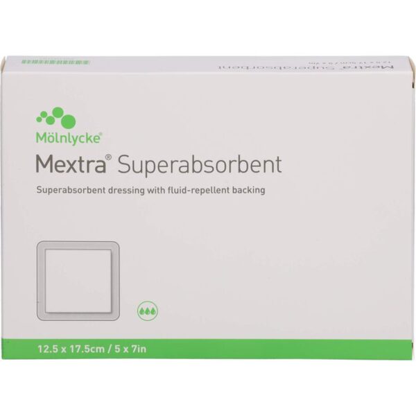 MEXTRA Superabsorbent Verband 12,5x17,5 cm 10 St.