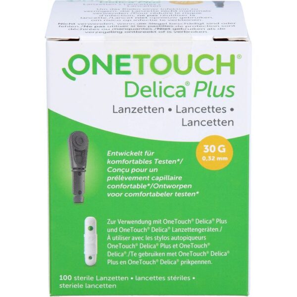 ONE TOUCH Delica Plus Nadellanzetten 100 St.