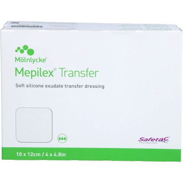 MEPILEX Transfer Schaumverband 10x12 cm steril 10 St.