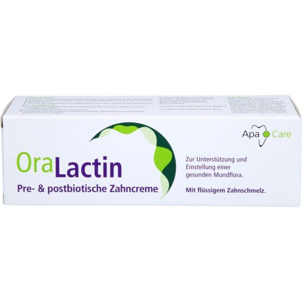 ORALACTIN pre- & postbiotische Zahncreme 75 ml