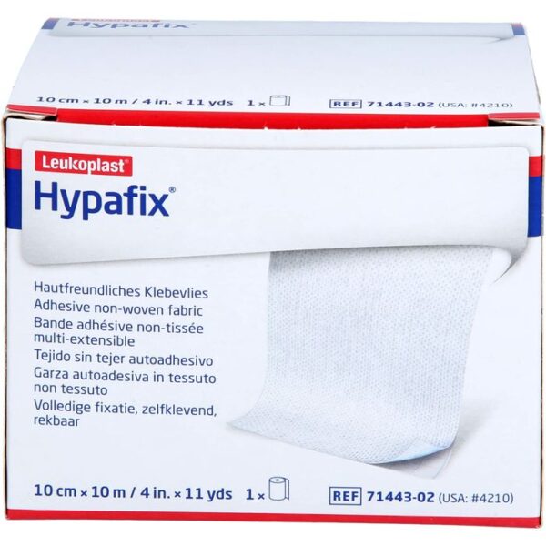 HYPAFIX hautfreundliches Klebevlies 10 cmx10 m 1 St.