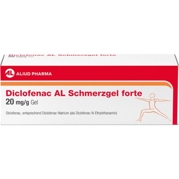 DICLOFENAC AL Schmerzgel forte 20 mg/g 180 g