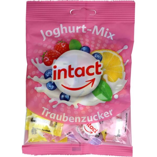 INTACT Traubenzucker Beutel Joghurt-Mix 75 g