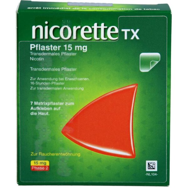 NICORETTE TX Pflaster 15 mg 7 St.