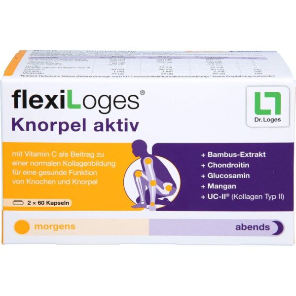 FLEXILOGES Knorpel aktiv Kapseln 120 St.