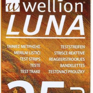 Wellion Luna Blutzuckerteststreifen 25 Stück