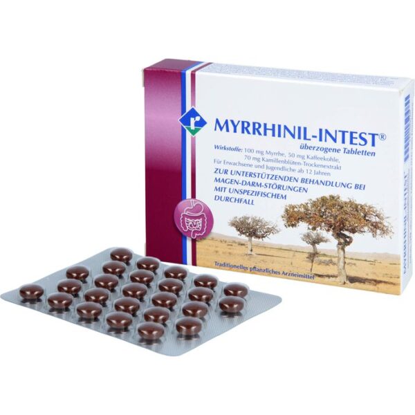 MYRRHINIL INTEST überzogene Tabletten 50 St.