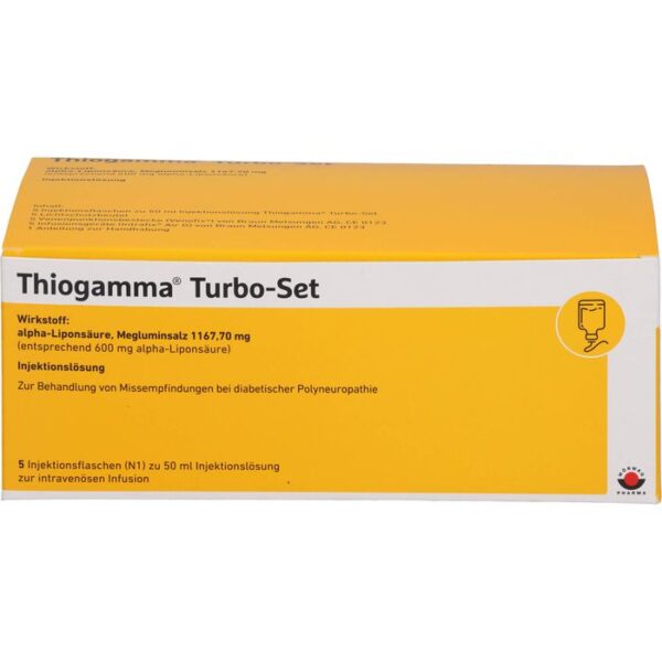 THIOGAMMA Turbo Set Injektionsflaschen 250 ml