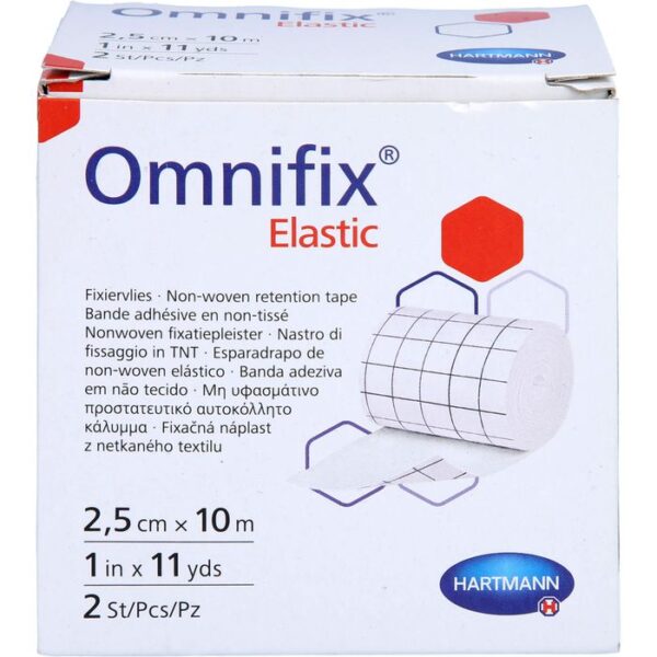 OMNIFIX elastic 2,5 cmx10 m Rolle 2 St.