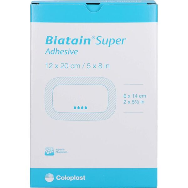 BIATAIN Super selbst-haftend Superabs.12x20 cm 10 St.