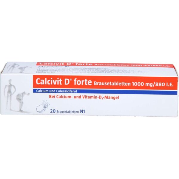 CALCIVIT D forte Brausetabletten 20 St.