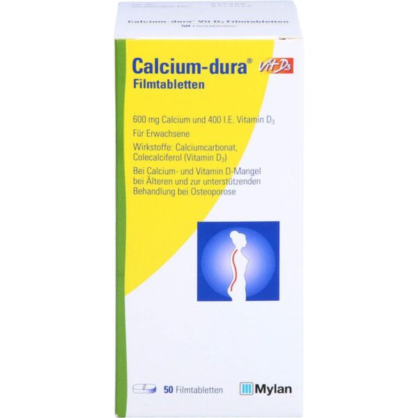 CALCIUM DURA Vit D3 Filmtabletten 50 St.