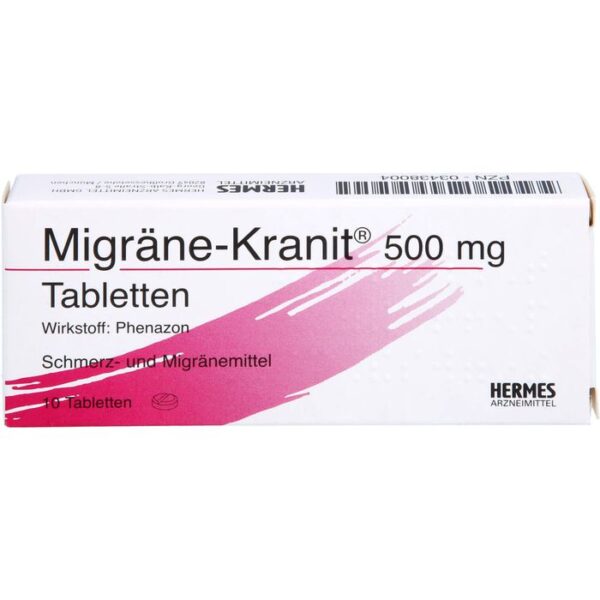 MIGRÄNE KRANIT 500 mg Tabletten 10 St.