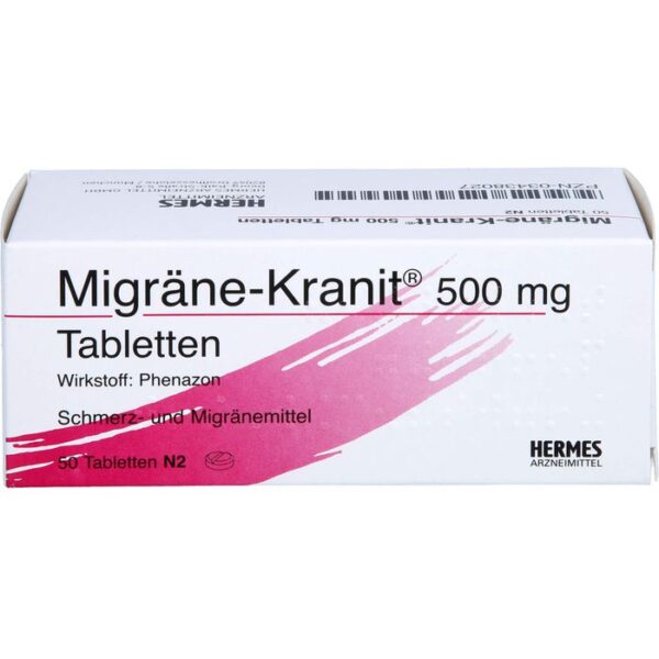 MIGRÄNE KRANIT 500 mg Tabletten 50 St.