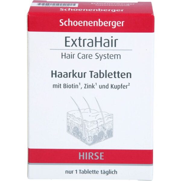 EXTRAHAIR Hair Care Sys.Haarkurtabletten Schoe. 30 St.