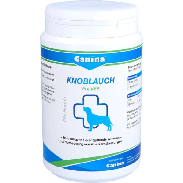 CANINA Knoblauch Pulver f.Hunde 700 g