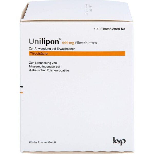 UNILIPON 600 mg Filmtabletten 100 St.