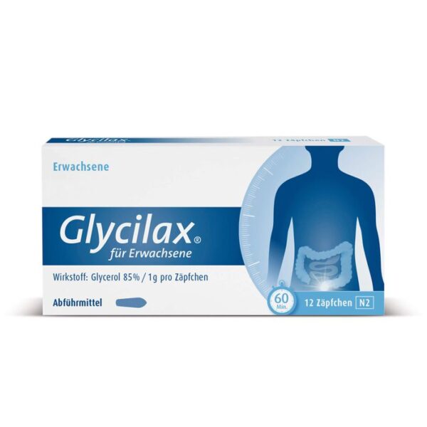 GLYCILAX Suppositorien für Erwachsene 12 St.