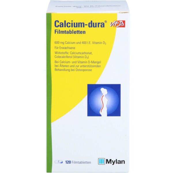 CALCIUM DURA Vit D3 Filmtabletten 120 St.