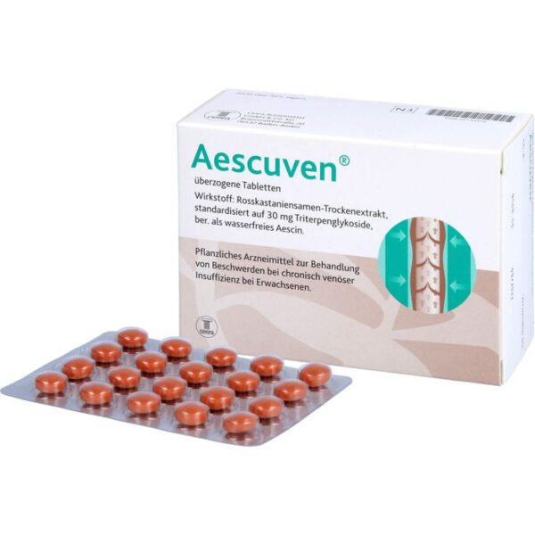 AESCUVEN überzogene Tabletten 100 St.