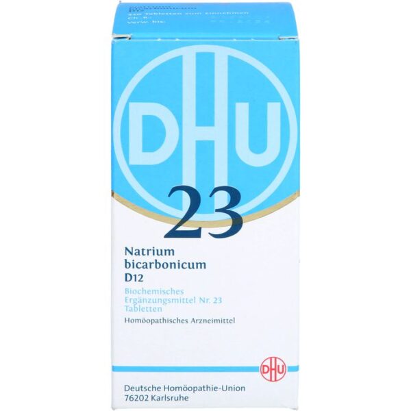 BIOCHEMIE DHU 23 Natrium bicarbonicum D 12 Tabl. 420 St.