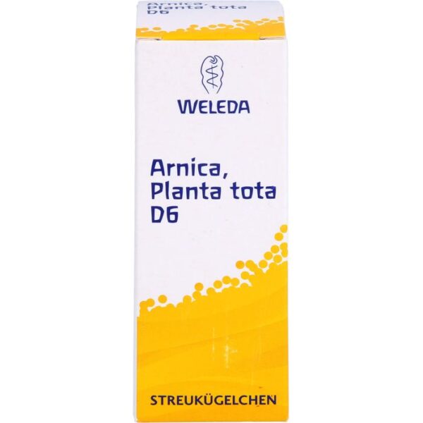 ARNICA PLANTA tota D 6 Globuli 10 g