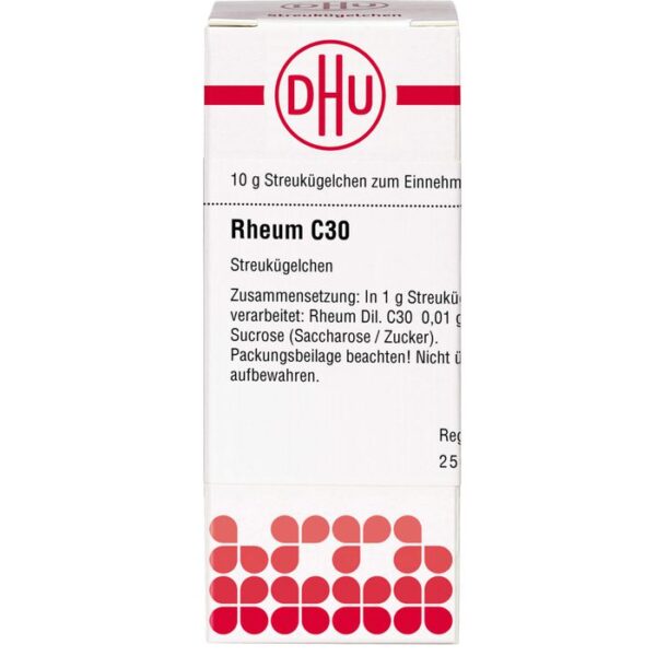 RHEUM C 30 Globuli 10 g