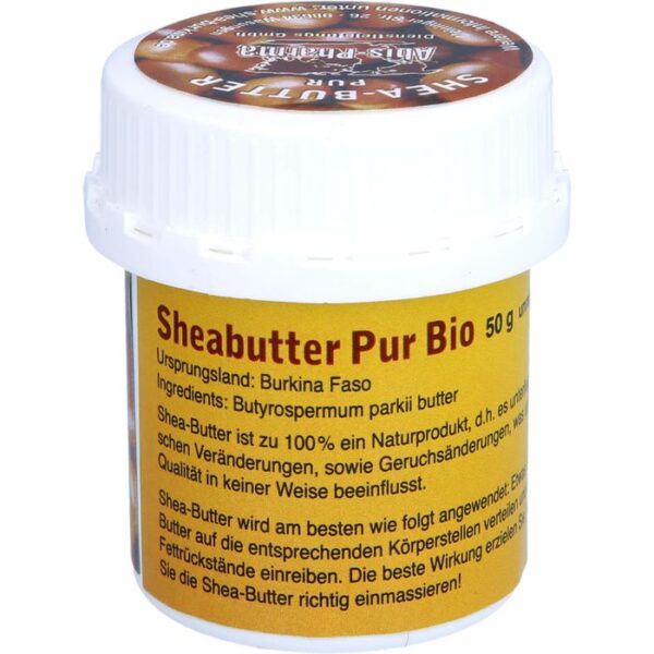 SHEABUTTER Bio Pur unraffiniert 50 g