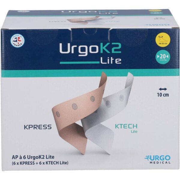 URGOK2 Lite Kompr.Syst.10cm Knöchelumf.18-25cm 6 St.