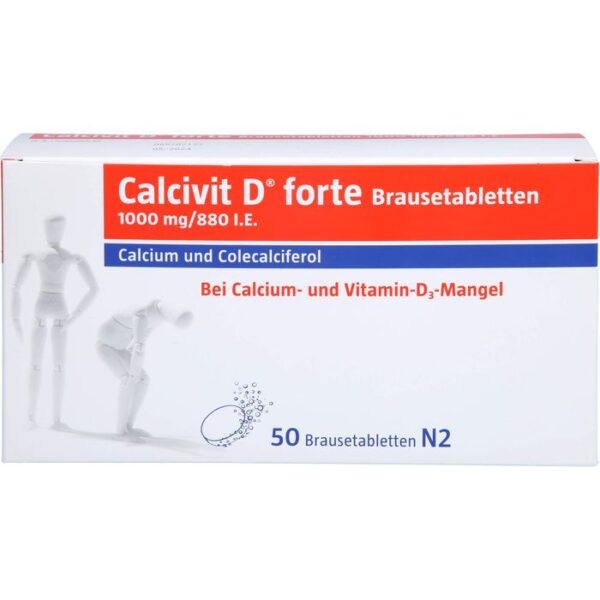 CALCIVIT D forte Brausetabletten 50 St.